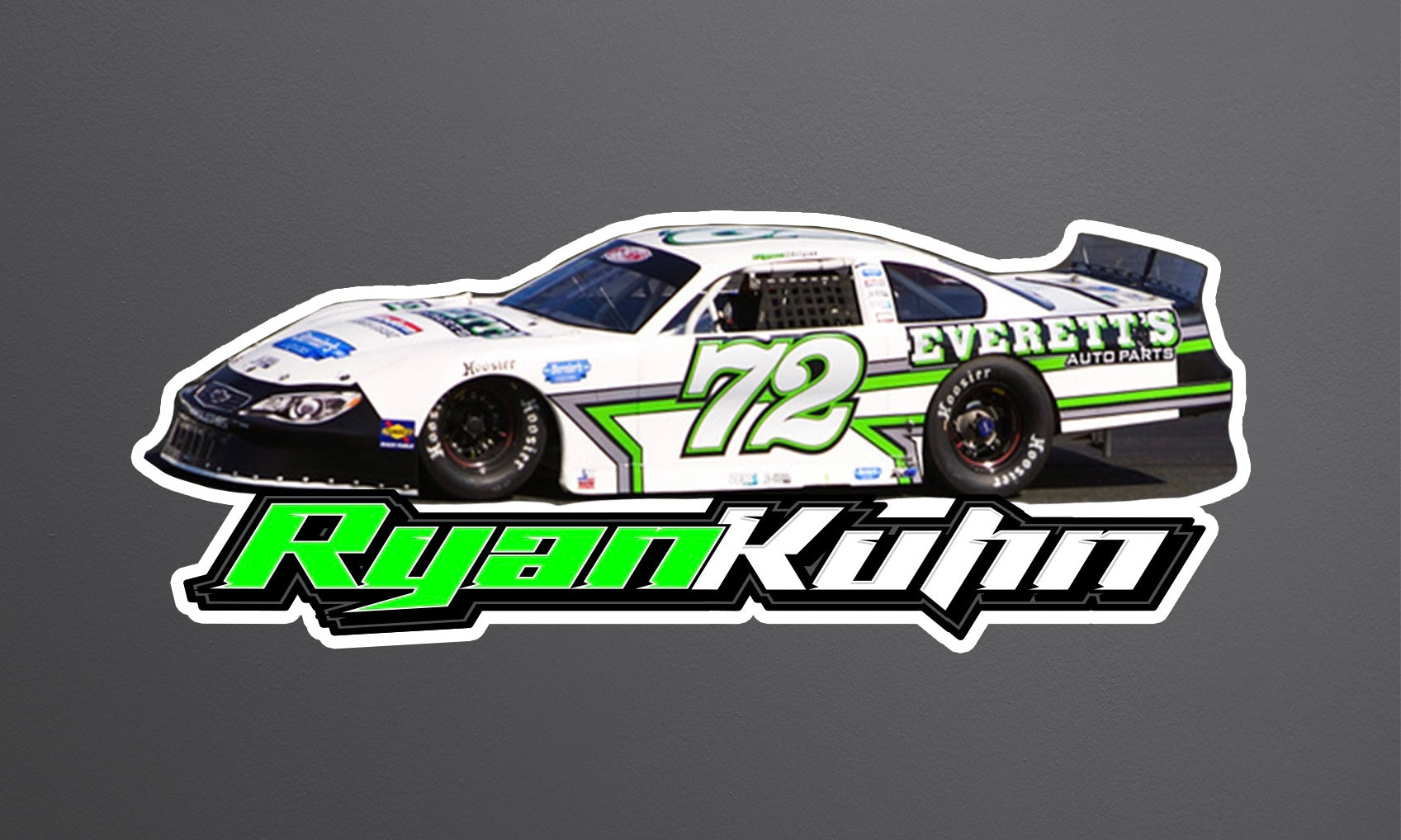 Ryan Kuhn Car Cut Sticker